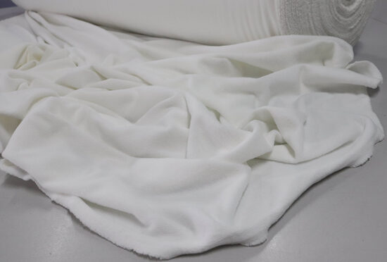 2441-DZIANINA WELUROWA SOFT BIEL