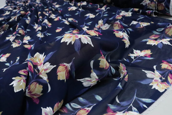 2039-SZYFON GRANAT MALOWANE KWIATY