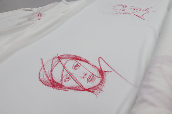 2149-ELASTYCZNE BIAŁE MARCHIANO TWARZE